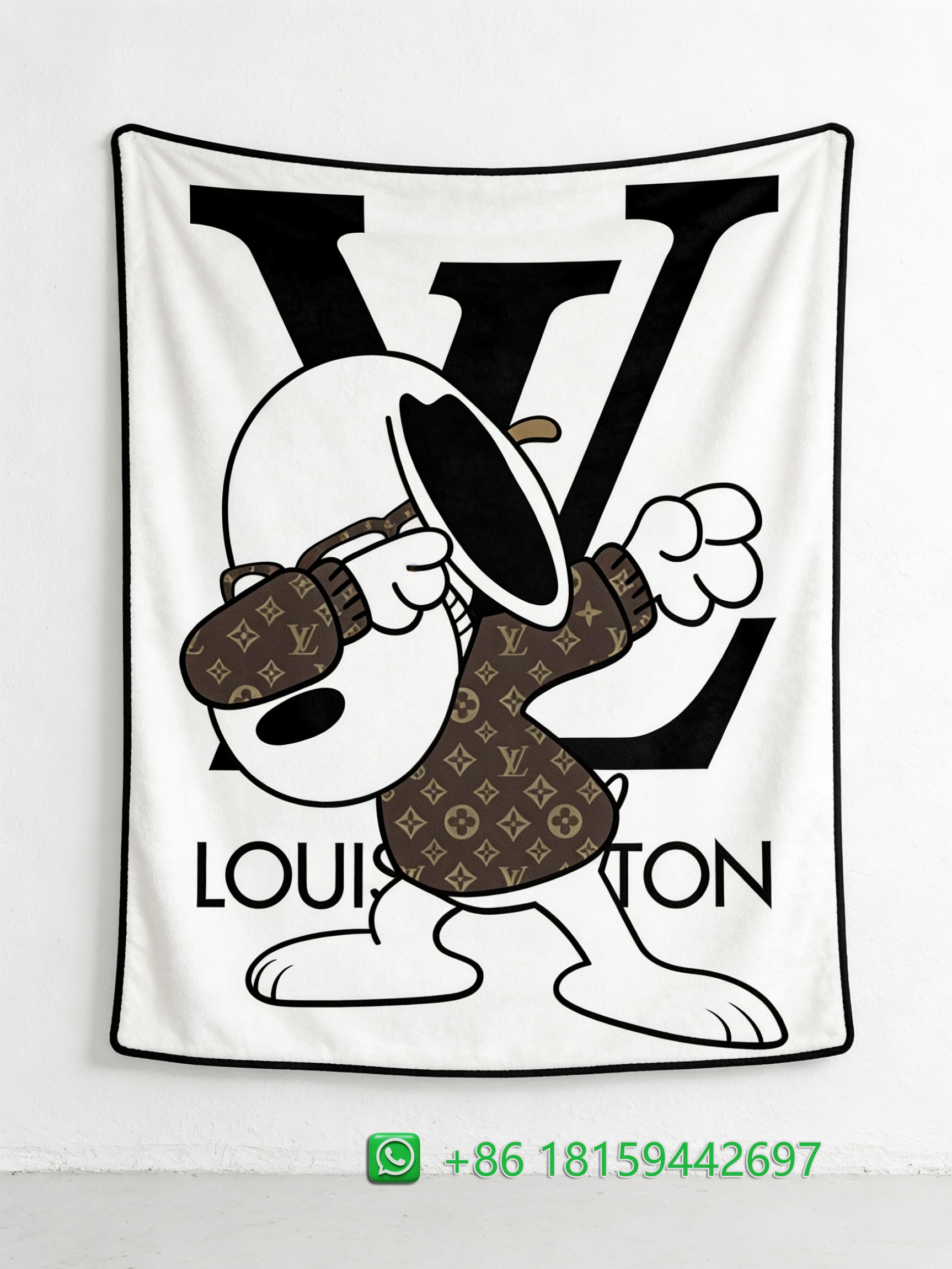 Louis Vuitton Throw Blankets